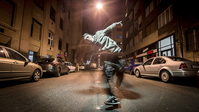 Hip-Hop Klamotten prägen das Straßenbild